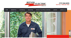 Desktop Screenshot of bitnerelectric.com